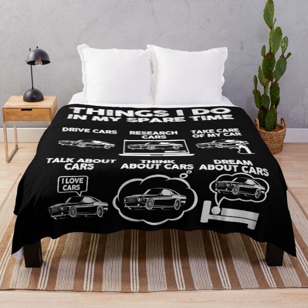 Item preview, Things I do In My Spare Time Classic Mustang Funny Car Guy Gift designed and sold by 365CarMods Official.