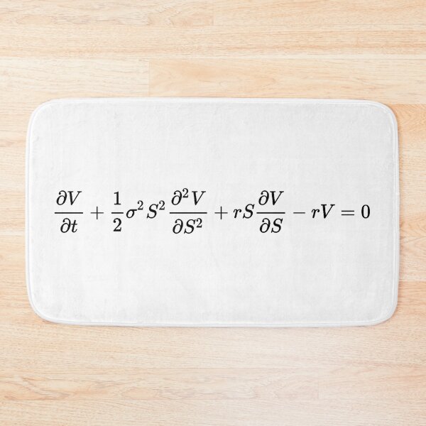 Item preview, Black Scholes equation, mathematical finance designed and sold by NoetherSym.