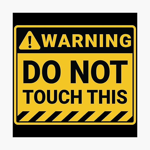 Item preview, Warning: Do not touch this designed and sold by Kurdish T-shirt.