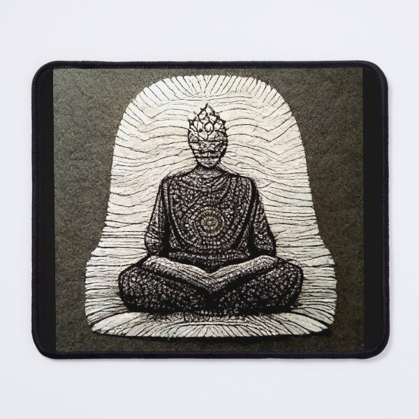 Item preview, Buddha Meditating #1 designed and sold by Prilidiarts.