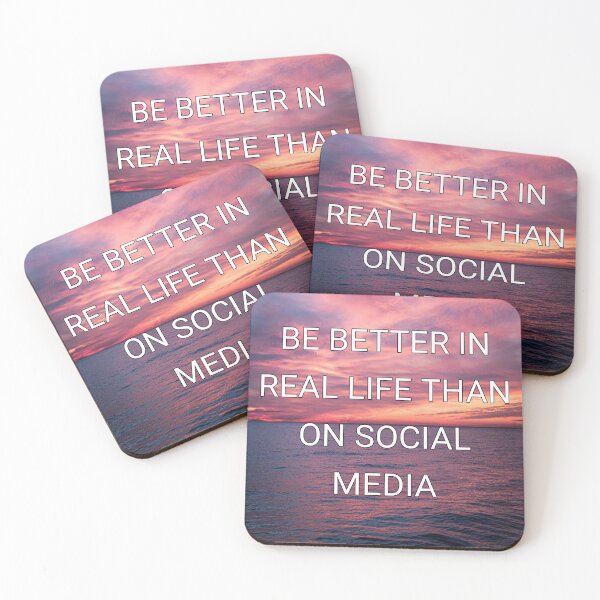 Item preview, Be better in real life than on social midia designed and sold by Itaxi.