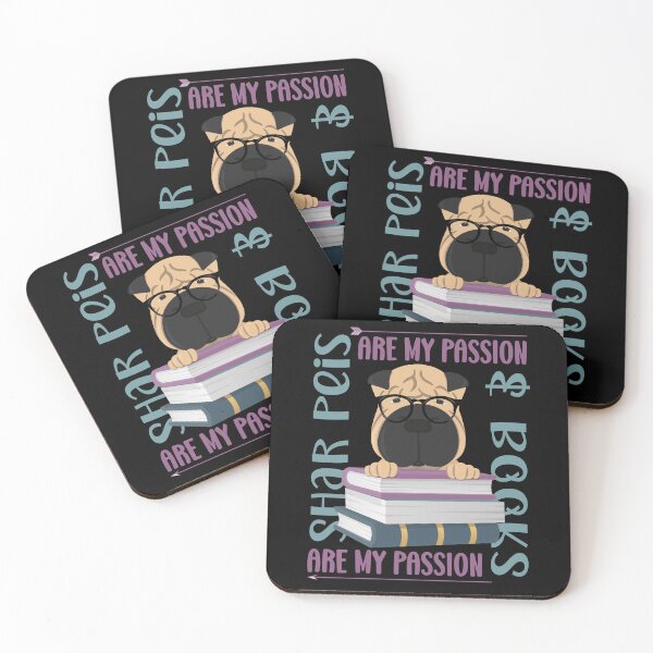 Item preview, Shar Peis and Books are my passion designed and sold by KotaMikota.