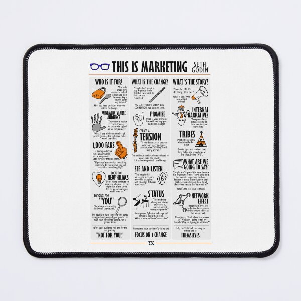 Item preview, Visual Book This Is Marketing (Seth Godin) designed and sold by TKsuited.