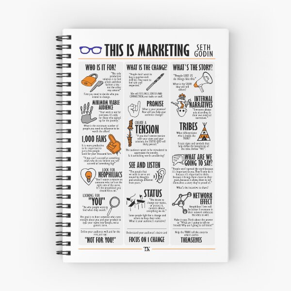 Item preview, Visual Book This Is Marketing (Seth Godin) designed and sold by TKsuited.