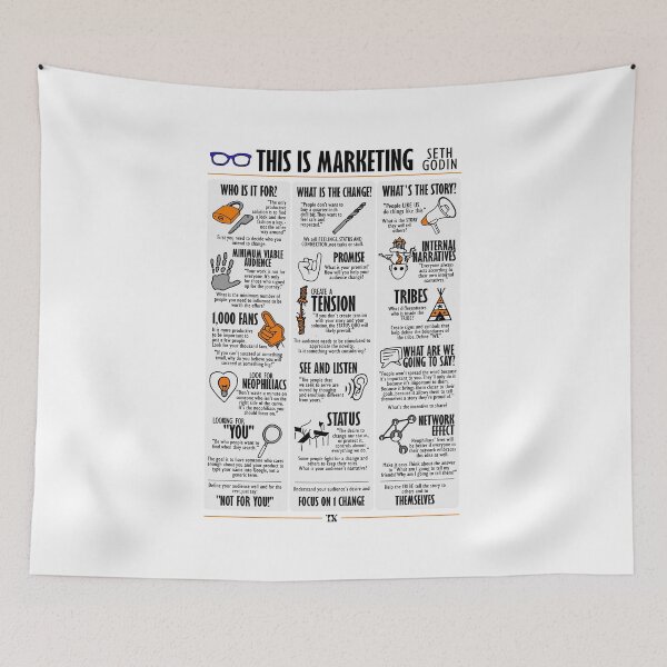 Item preview, Visual Book This Is Marketing (Seth Godin) designed and sold by TKsuited.