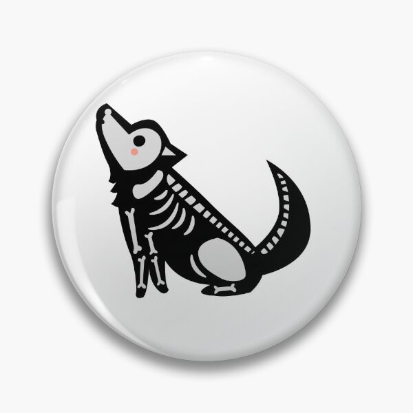 Item preview, Halloween esqueto lobo designed and sold by Meditanacor.