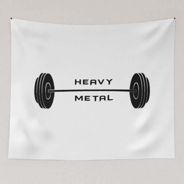 Item preview, Special t-shirt for both bodybuilder and metalhead. Weightlifting and music designed and sold by Orenda-om.