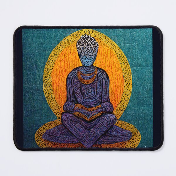 Item preview, Buddha Meditating #2 designed and sold by Prilidiarts.