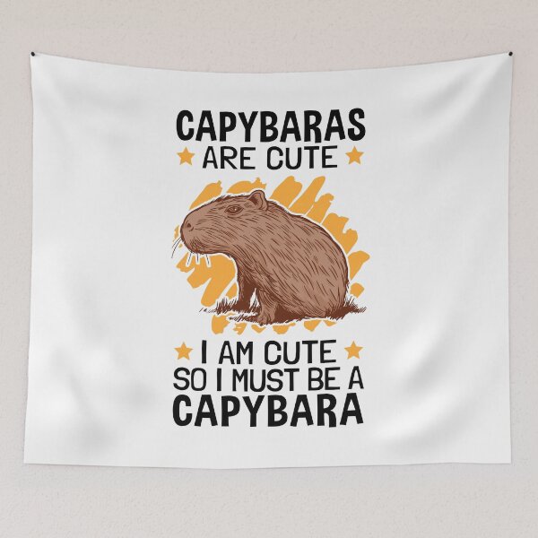Item preview, I am a capybara water pig designed and sold by madgrfx.