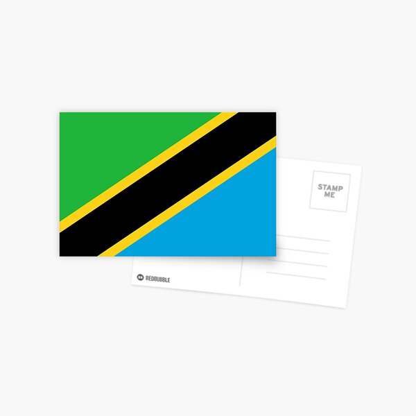 Item preview, Flag of Tanzania designed and sold by Beluga Cat.