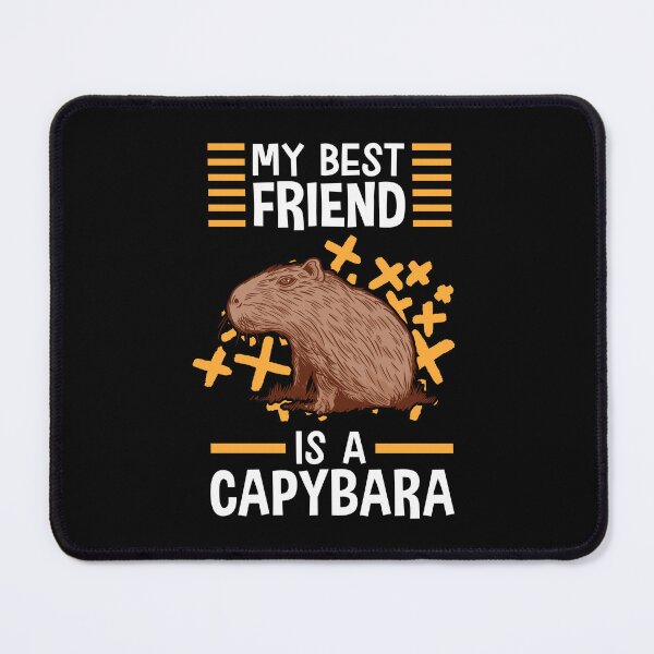 Item preview, Capybara is my best friend capybara designed and sold by madgrfx.