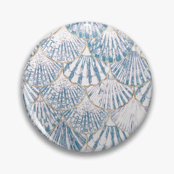 Item preview, Blue Mermaid Scales Pattern Design - Scales Patterns designed and sold by antevasinart.