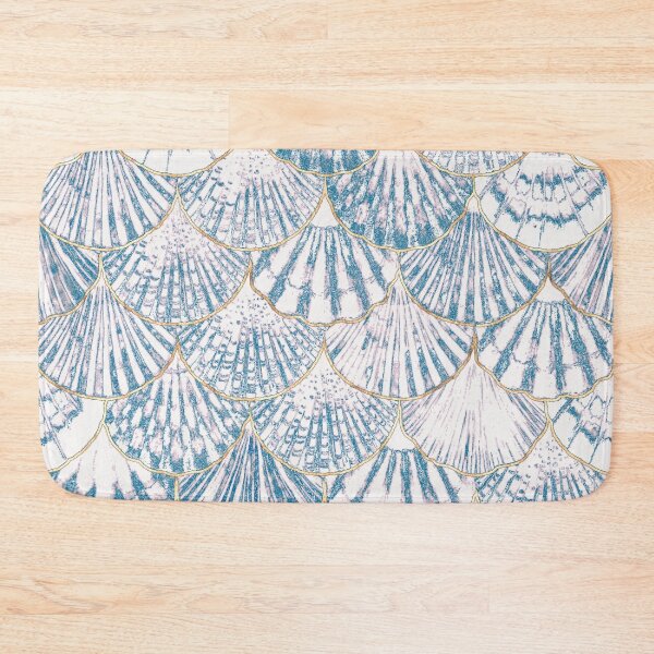 Item preview, Blue Mermaid Scales Pattern Design - Scales Patterns designed and sold by antevasinart.
