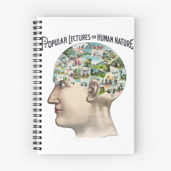 Item preview, Vintage Phrenology Head Humanity Mindmap Illustration  designed and sold by Old Soul Vintage .