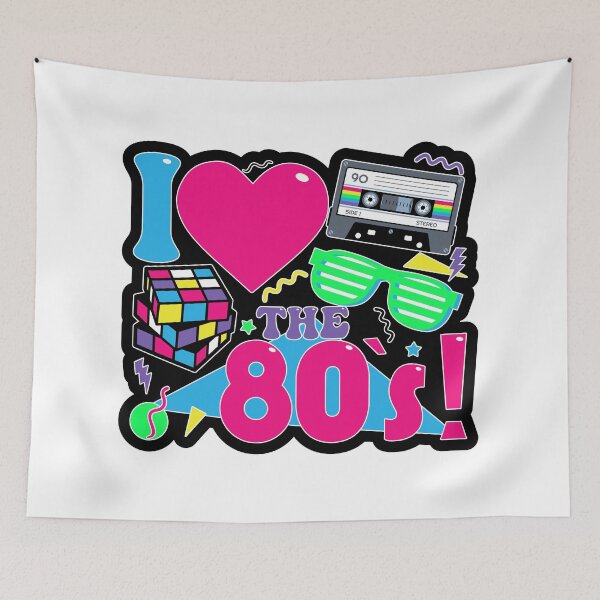 Item preview, I love the 80's designed and sold by ShopSVGStyles.