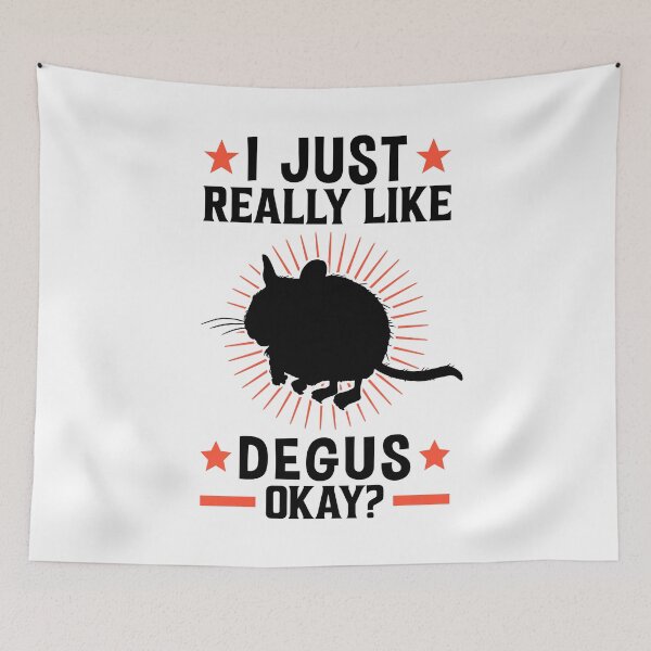 Item preview, I like Degus Rodent Common Degu designed and sold by madgrfx.