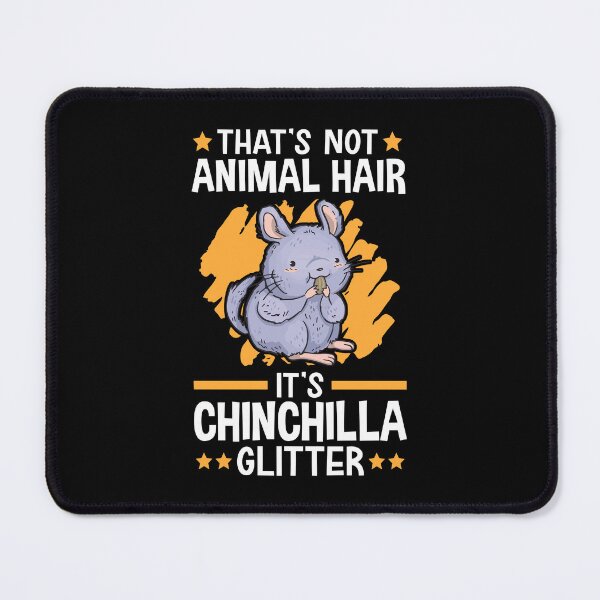 Item preview, This is chinchilla glitter dust mouse rodent designed and sold by madgrfx.