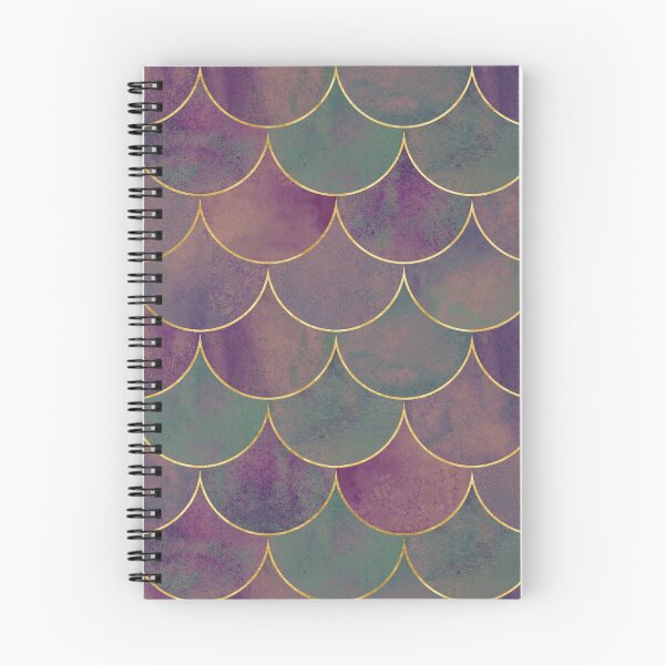 Item preview, Purple Green Mermaid Scales Pattern Design - Scales Patterns designed and sold by antevasinart.