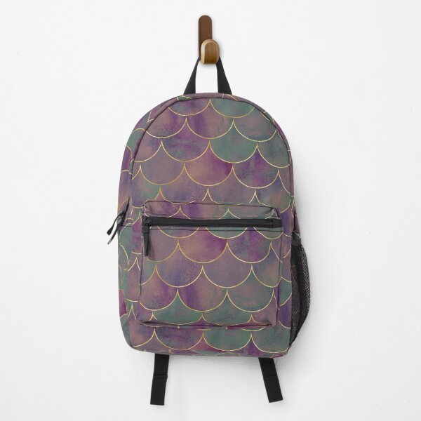 Item preview, Purple Green Mermaid Scales Pattern Design - Scales Patterns designed and sold by antevasinart.