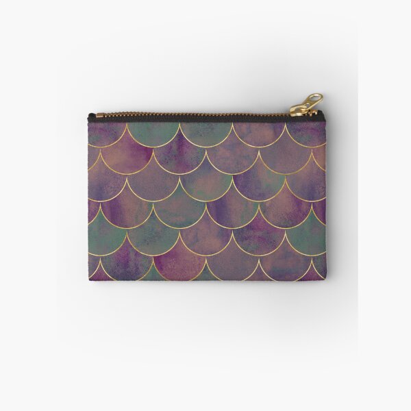 Item preview, Purple Green Mermaid Scales Pattern Design - Scales Patterns designed and sold by antevasinart.