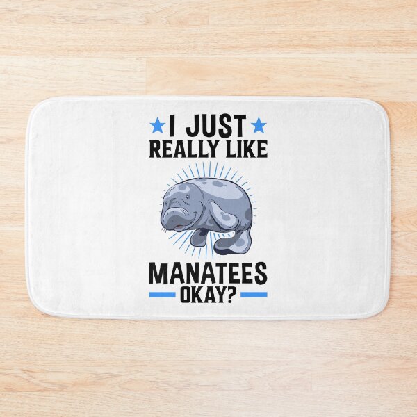 Item preview, I like manatees marine mammals manatee designed and sold by madgrfx.