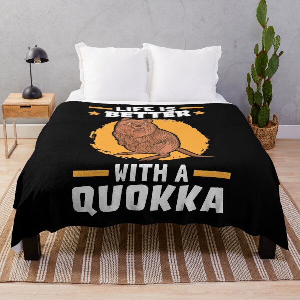 Artikelvorschau, Leben ist besser mit Quokka Australien Beuteltier entworfen und verkauft von madgrfx.