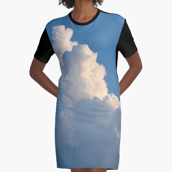 Floating Graphic T-Shirt Dress
