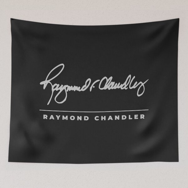 Item preview, Raymond Chandler signature t-shirt designed and sold by CMYKStudio.