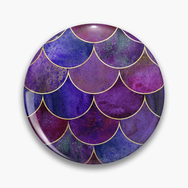 Item preview, Diseño de patrón de escamas de sirena púrpura - Patrones de escamas designed and sold by antevasinart.