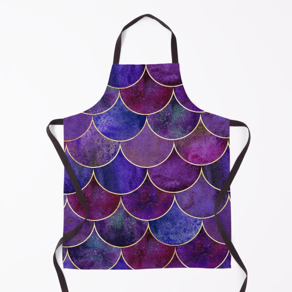 Item preview, Diseño de patrón de escamas de sirena púrpura - Patrones de escamas designed and sold by antevasinart.