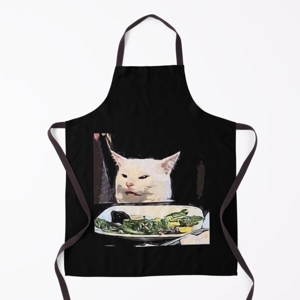 Item preview, Famous Popular meme Eating Cat OIL PAINTING style Artwork designed and sold by M-Osamah.