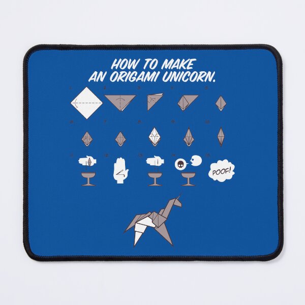 Item preview, How to Make an Origami Unicorn designed and sold by MomfiaTees.