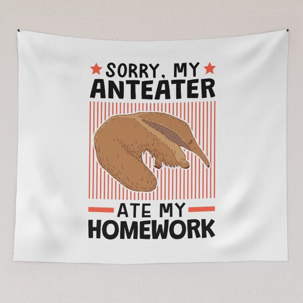 Item preview, Anteater ate my homework designed and sold by madgrfx.