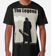 Johnny Cash the Legend Long T-Shirt