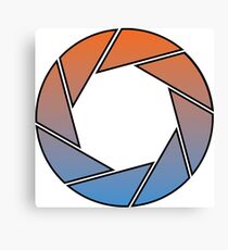 Portal- Aperture Science Gradient Canvas Print