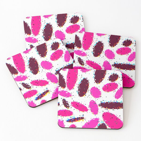 Item preview, Glitchy ovals designed and sold by JenConArt.