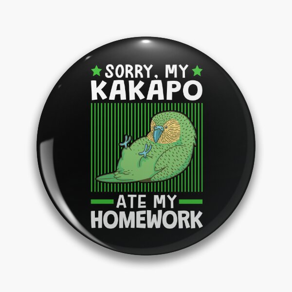 Item preview, My kakapo ate my homework designed and sold by madgrfx.