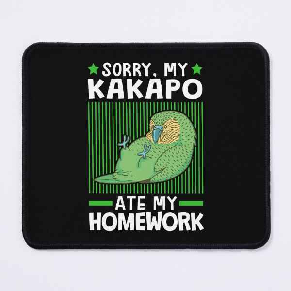 Item preview, My kakapo ate my homework designed and sold by madgrfx.