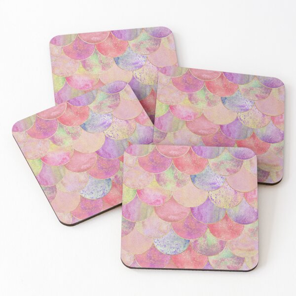 Item preview, Pink Mermaid Scales Pattern Design - Scales Patterns designed and sold by antevasinart.