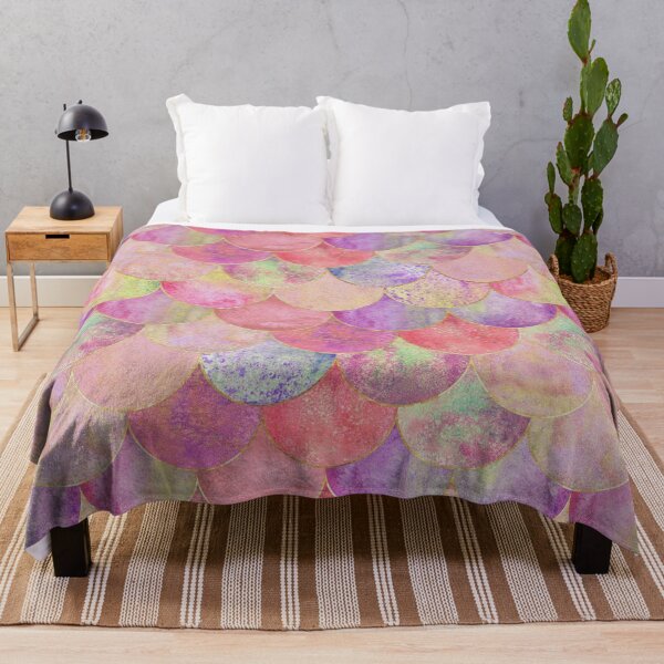 Item preview, Pink Mermaid Scales Pattern Design - Scales Patterns designed and sold by antevasinart.