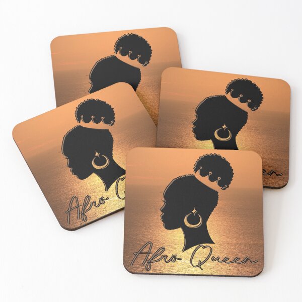 Item preview, Afro Queen proud African woman gift ideas designed and sold by haRexia.