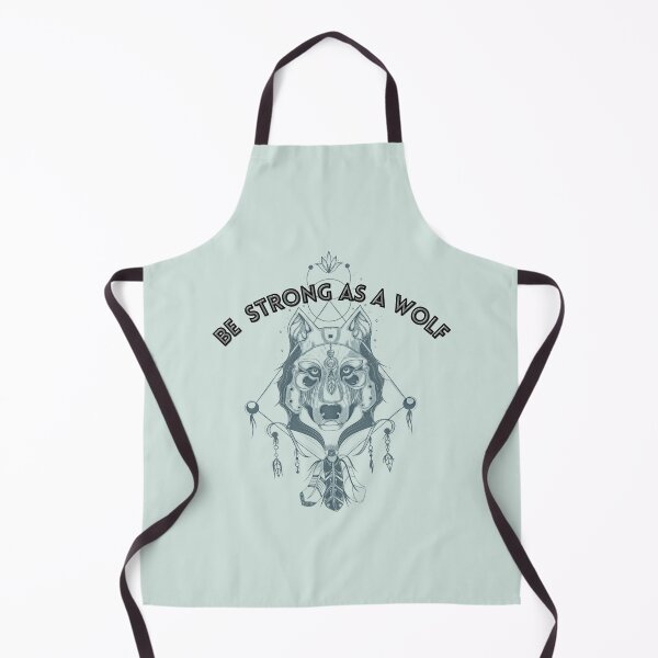 Item preview, be strong as a wolf t-shirts, brave t-shirts, wolf t-shirts designed and sold by BLUE bubble.