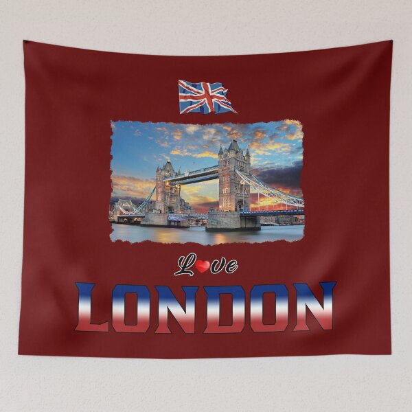 Item preview, LOVE LONDON - TOWER BRIDGE designed and sold by CathalDevlin.