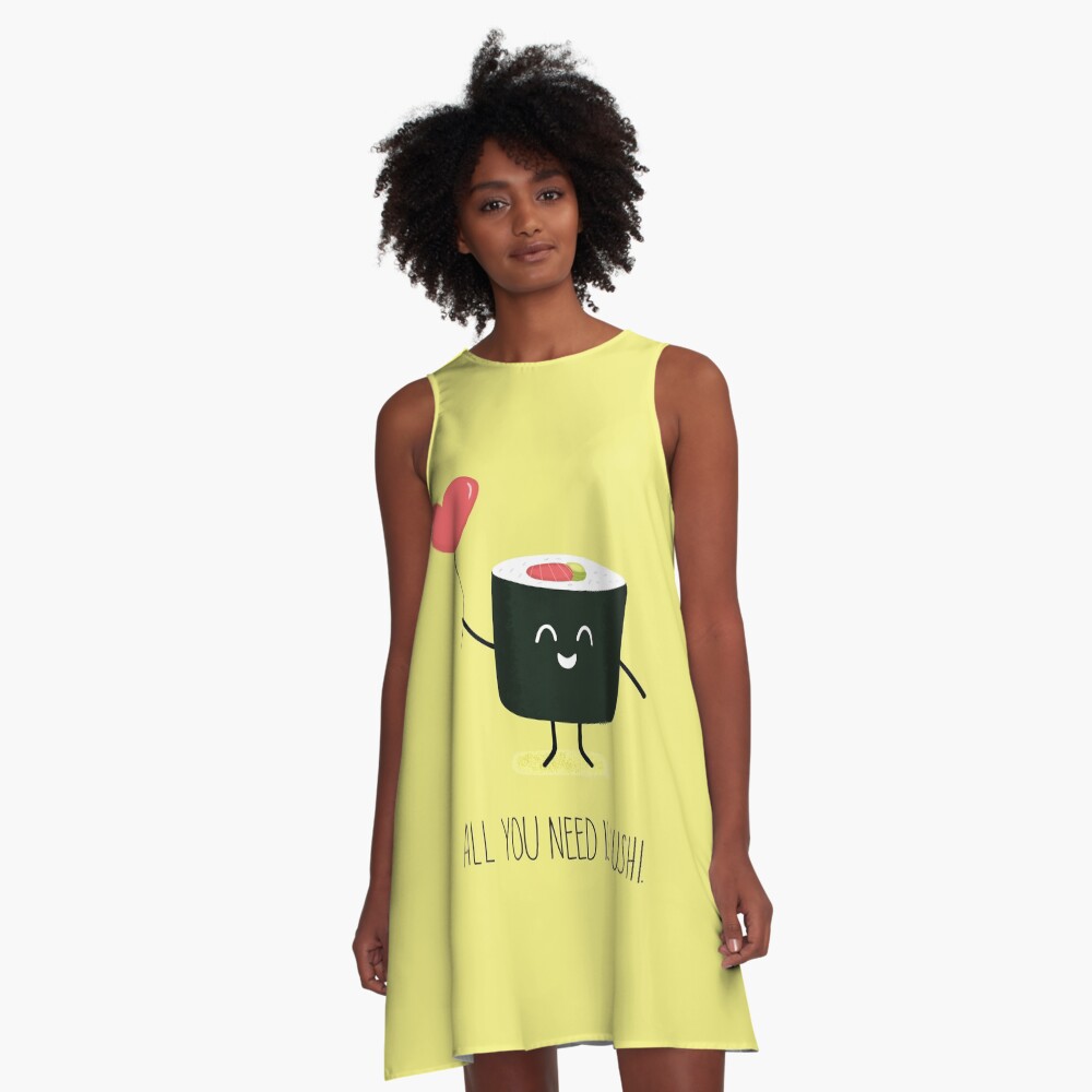 Item preview, A-Line Dress designed and sold by cartoonbeing.