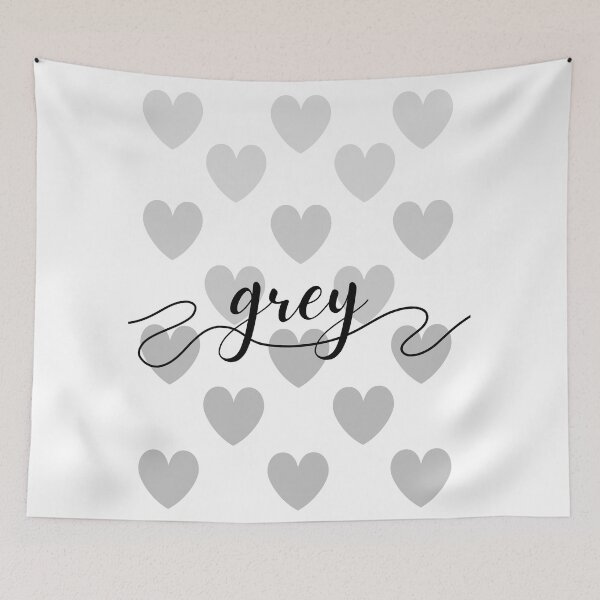 Item preview, Grey heart rain  designed and sold by Megurix.