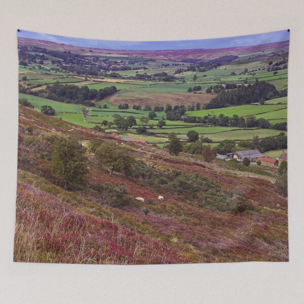 Item preview, North York Moors Heather Landscape designed and sold by Martyn R Arnold Fine Art Nature & Landscape Photography.