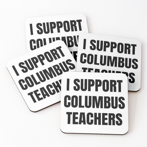 Item preview, I Support Columbus Teachers Ohio Teachers Strike designed and sold by Nepaz-Designs.