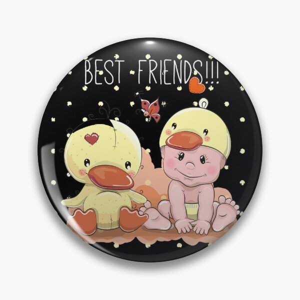 Item preview, Best friend duck doing cute things designed and sold by peerlessdesign3.