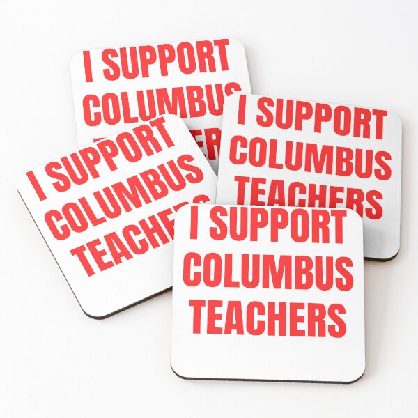 Item preview, I Support Columbus Teachers Ohio Teachers Strike designed and sold by Nepaz-Designs.