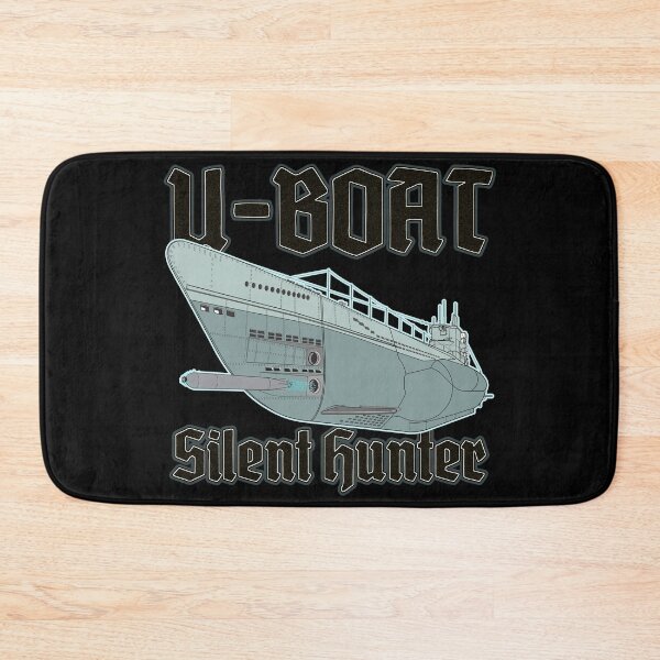 Artikelvorschau, U-Boot Silent Hunter - Schwarz Schwarz - Clean Style entworfen und verkauft von pzd501.